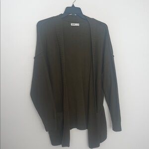 Sonoma Olive Cardigan Sweater Size XXL